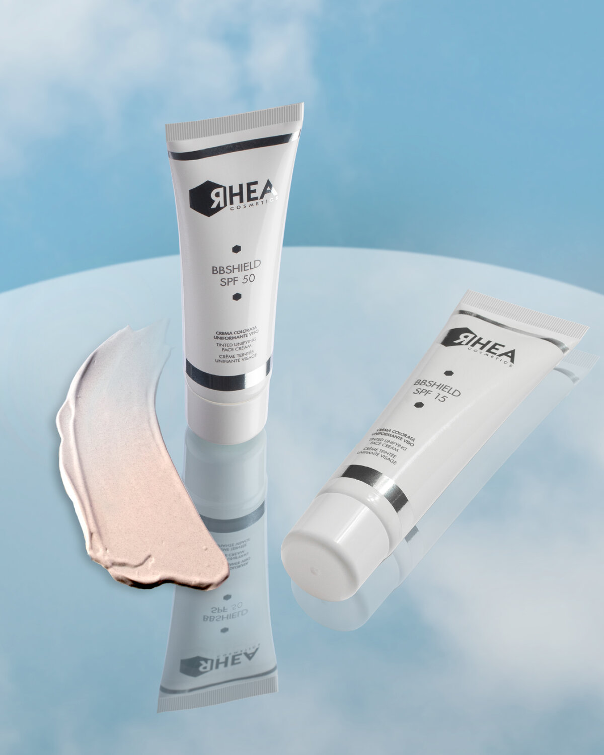 BBShield SPF50 - Тонуючий уніфікуючий крем для обличчя - Rhea Cosmetics